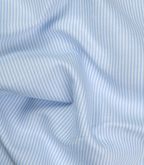 Corporate 100% Luxury Cotton Light Blue Lining Formal For Men Shirt