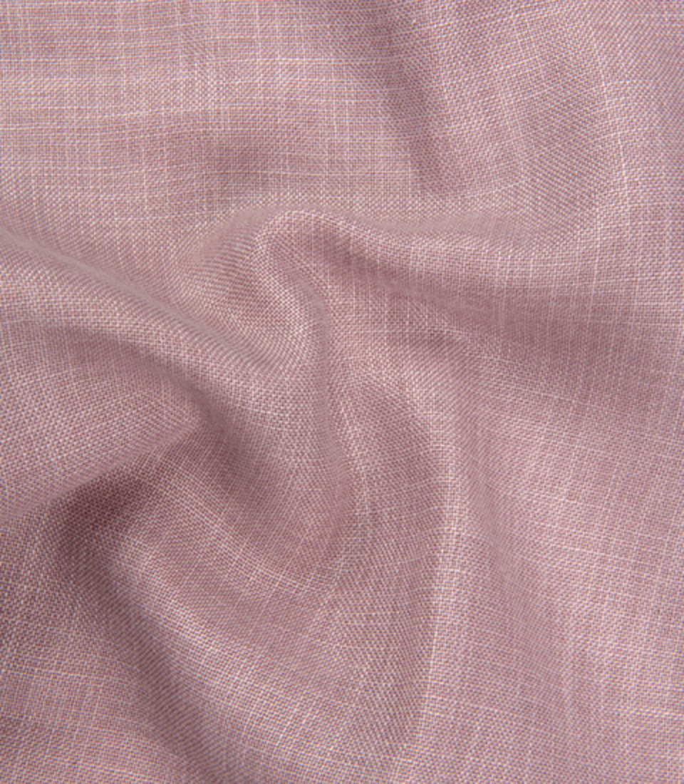 Cotton Linen Blend Unic Light Pink For Men Shirt