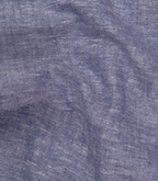 Velmora Luxurious Linen Dark Denim Blue For Men Shirt