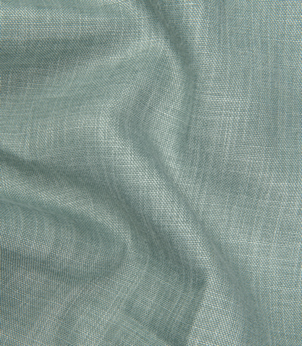 Cotton Linen Blend Moss Green For Men Shirt