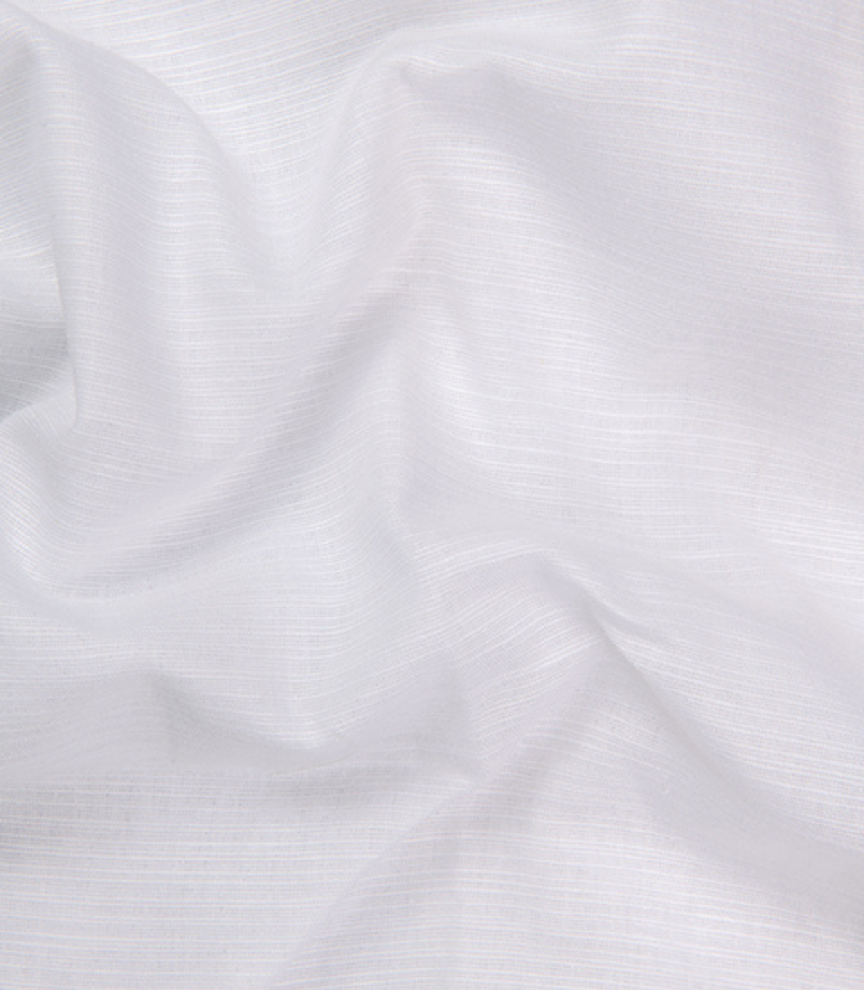 Classic Linene Bright White For Men Shirt