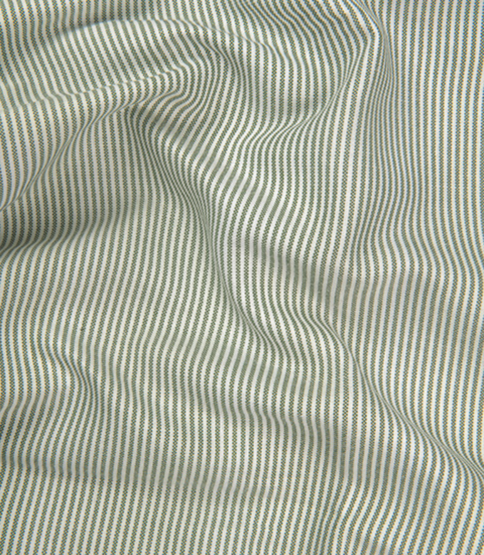 Corporate 100% Luxury Cotton Pinstripe Lining Formal For Men Shirt