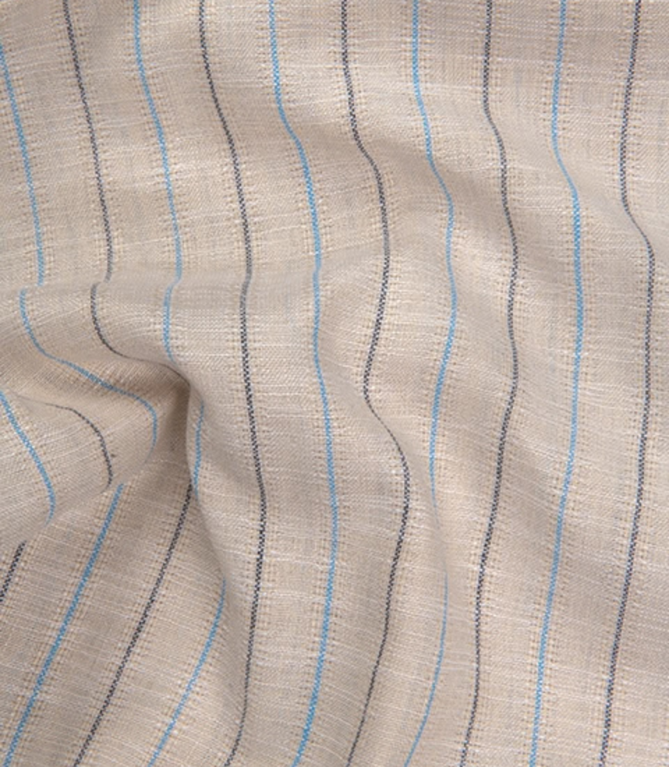 Azure stripes Tan Cream For Men Shirt