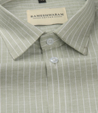 Positano Luxurious Light Olive For Men Shirt