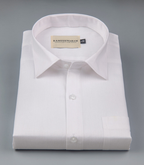 Luxurious Premium Giza Bright White For Men Shirt