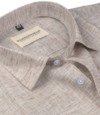 Pescora Italian Linen Skin Light Linen For Men Shirt