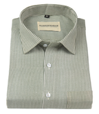 Corporate 100% Luxury Cotton Pinstripe Lining Formal For Men Shirt