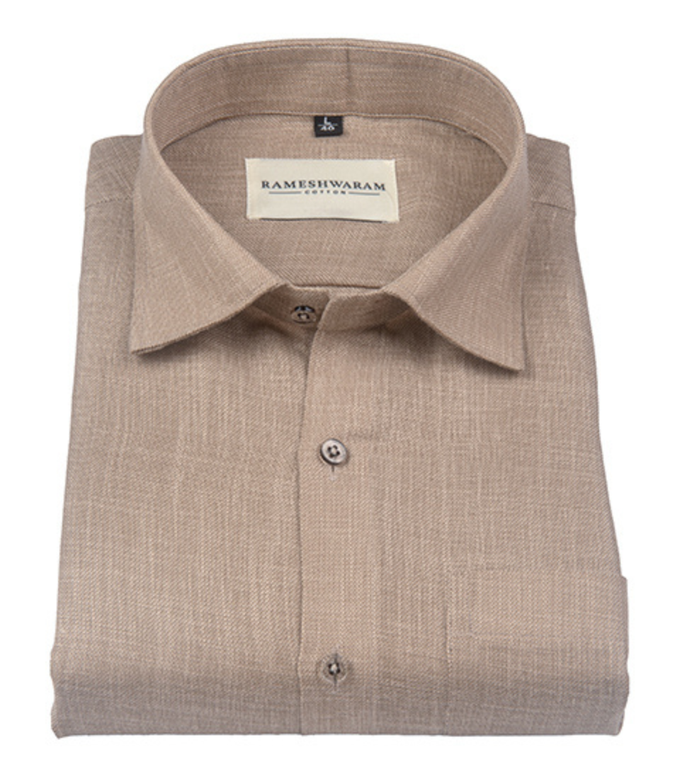 Cotton Linen Blend Trouser colour For Men Shirt
