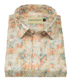 Premium Printed Cotton Multicolour For Men Shirt