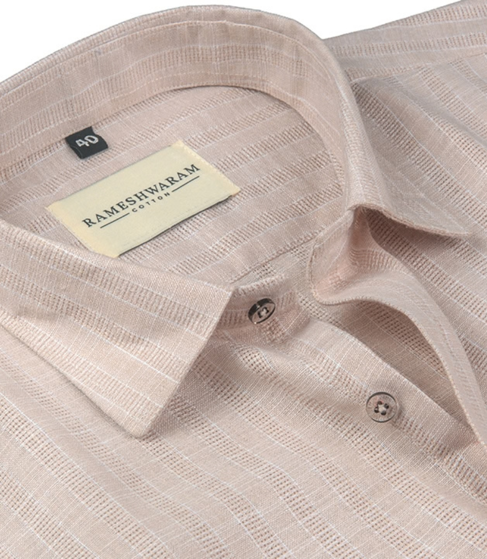 Azure Stripes Lvary For Men Shirt