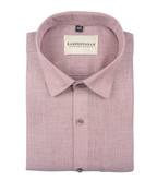 Cotton Linen Blend Unic Light Pink For Men Shirt