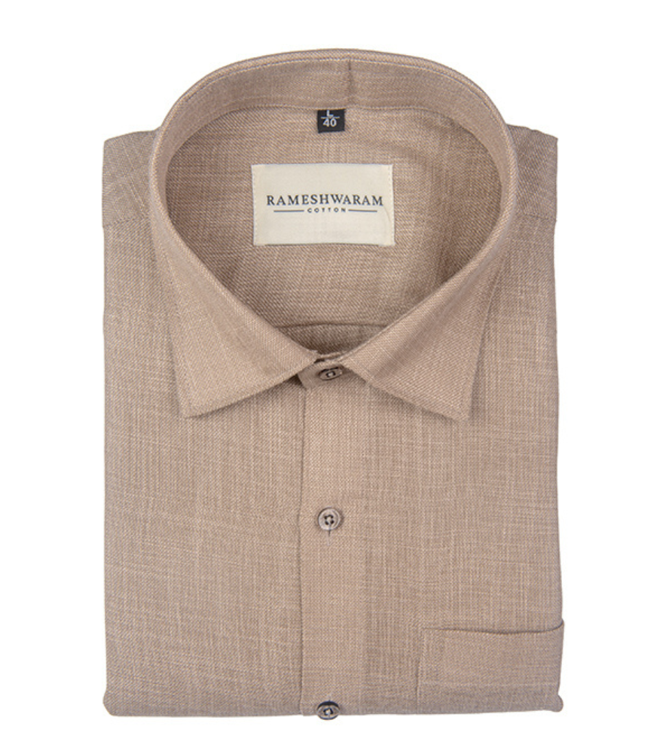 Cotton Linen Blend Trouser colour For Men Shirt